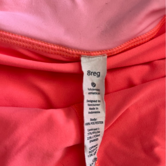 Lululemon running skirt size 8. - Picture 2 of 3